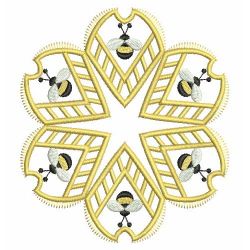 Spring Bee Quilts 03(Sm) machine embroidery designs