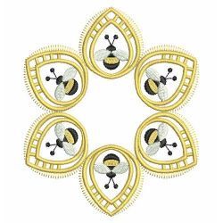 Spring Bee Quilts 04(Lg) machine embroidery designs