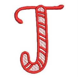 Redwork Alphabets 10