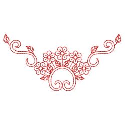 Heirloom Redwork 02(Md) machine embroidery designs