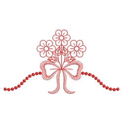 Heirloom Redwork 05(Lg) machine embroidery designs