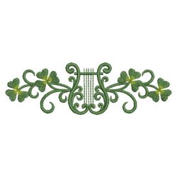 Heirloom St Patrick Day 01(Md) machine embroidery designs