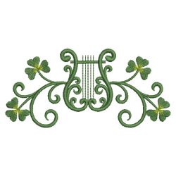 Heirloom St Patrick Day 06(Md) machine embroidery designs