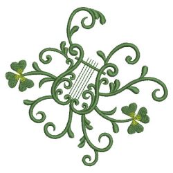 Heirloom St Patrick Day 07(Md) machine embroidery designs