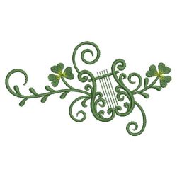 Heirloom St Patrick Day 08(Md) machine embroidery designs