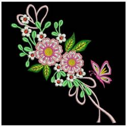 Elegant Floral 05(Sm) machine embroidery designs