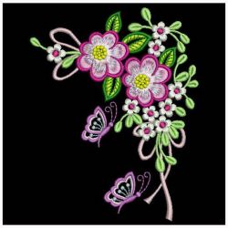 Elegant Floral 07(Lg) machine embroidery designs