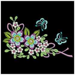 Elegant Floral 08(Lg) machine embroidery designs