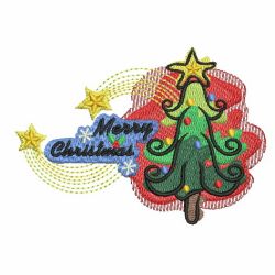 Christmas Doodle 02 machine embroidery designs