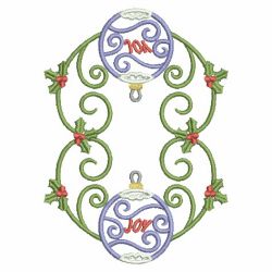 Heirloom Christmas Ornaments 05(Sm) machine embroidery designs