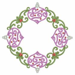 Heirloom Christmas Ornaments 07(Lg) machine embroidery designs
