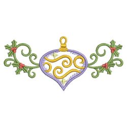 Heirloom Christmas Ornaments 08(Md) machine embroidery designs