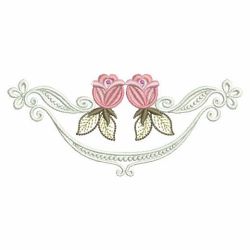 Artistic Rose Borders 06 machine embroidery designs