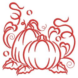 Redwork Pumpkin 05(Md)