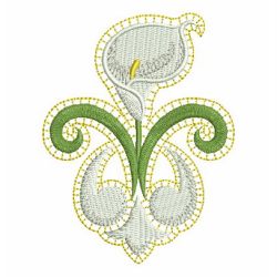 Artistic Calla Lily 03 machine embroidery designs