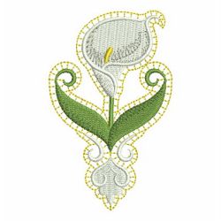 Artistic Calla Lily 05 machine embroidery designs