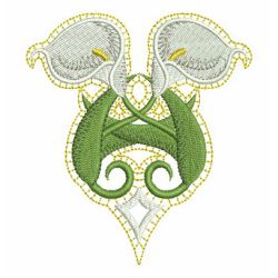 Artistic Calla Lily 10 machine embroidery designs