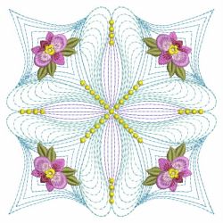 Rippled Pansy Quilt 04(Lg) machine embroidery designs
