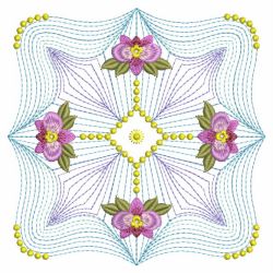 Rippled Pansy Quilt 07(Sm)