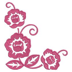 Silhouette Roses 06 machine embroidery designs