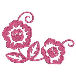 Silhouette Roses 07 machine embroidery designs