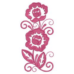 Silhouette Roses 09 machine embroidery designs
