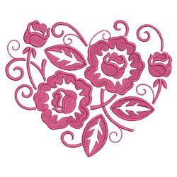 Silhouette Roses 10 machine embroidery designs