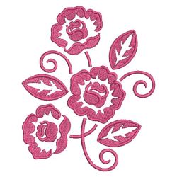 Silhouette Roses 12 machine embroidery designs