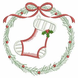 Vintage Christmas Ornaments 07(Sm) machine embroidery designs