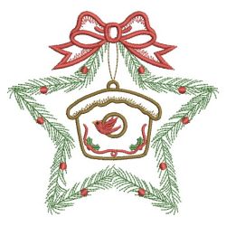 Vintage Christmas Ornaments 10(Sm) machine embroidery designs