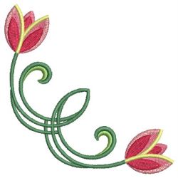 Art Nouveau Tulips 07