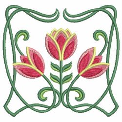 Art Nouveau Tulips 12