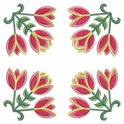 Art Nouveau Tulips 14 machine embroidery designs