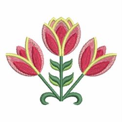 Art Nouveau Tulips 15 machine embroidery designs