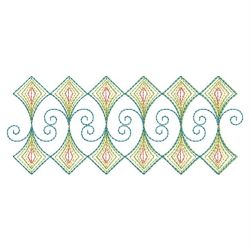 Neon Rippled Decor 09(Sm) machine embroidery designs