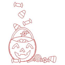 Redwork Halloween 09(Lg) machine embroidery designs