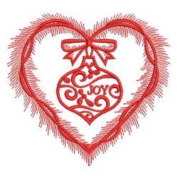 Redwork Christmas Ornaments 06(Sm) machine embroidery designs