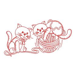 Redwork Friends 02(Lg) machine embroidery designs