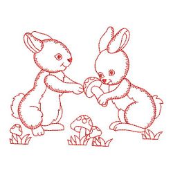 Redwork Friends 08(Sm) machine embroidery designs