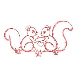 Redwork Friends 09(Md) machine embroidery designs