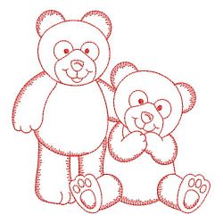 Redwork Friends 10(Md) machine embroidery designs