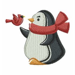 Penguin Painting 10 machine embroidery designs