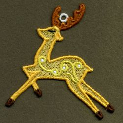FSL Reindeer machine embroidery designs
