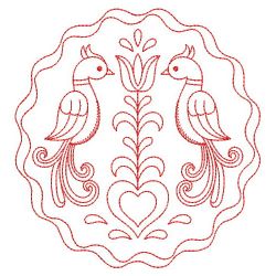 Redwork Dutch Fork Art(Md) machine embroidery designs