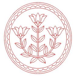 Redwork Dutch Fork Art 10(Lg) machine embroidery designs