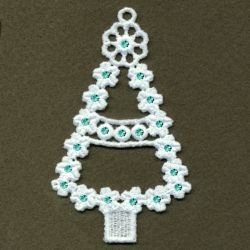 FSL Christmas Trees 1 10 machine embroidery designs