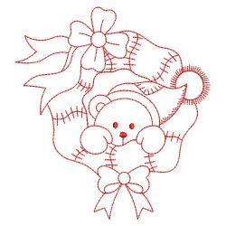 Redwork Patchwork Christmas 2 05(Md) machine embroidery designs