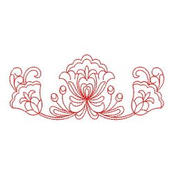 Redwork Khokhloma 02(Lg) machine embroidery designs