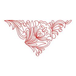 Redwork Khokhloma 05(Lg) machine embroidery designs