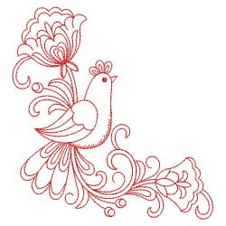 Redwork Khokhloma 07(Sm) machine embroidery designs